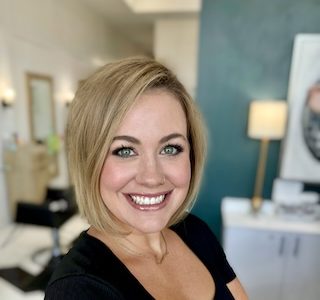 Gloss Room by Kristin Weber (hair stylist) offers balayage, hair color, highlights, keratin treatment services at Lux Salon Suites Prosper, TX