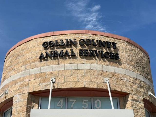 Collin County Animal Services building, where LUX donates its used towels
